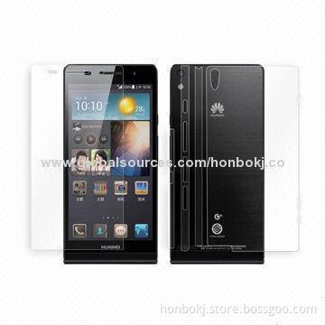 High Clear with 3H Anti-scratch Screen Protector for Huawei P6